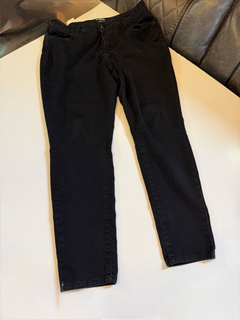 Westport Black Straight-Leg Pants